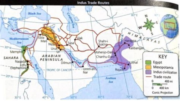 Available trade routes in Civilization V