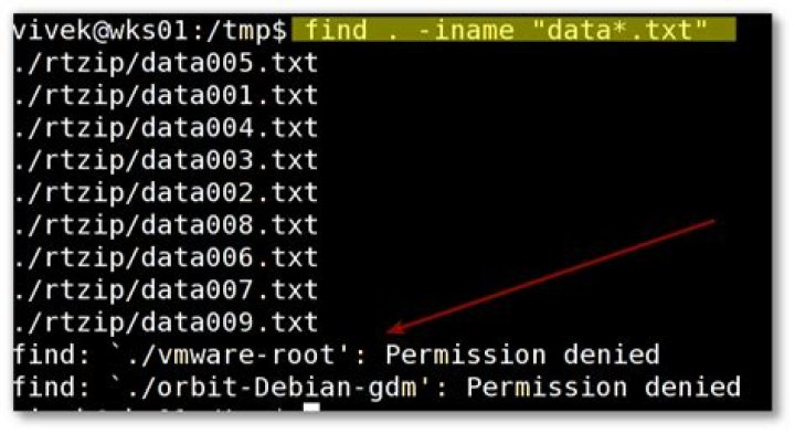 avoid permission denied spam when using find-command