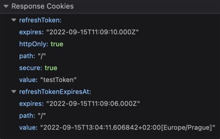 await page.cookies() not returning cookies seen in response header