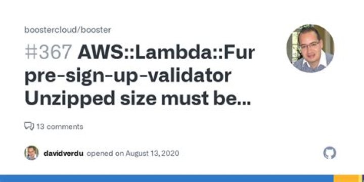 AWS Lambda Error: Unzipped size must be smaller than 262144000 bytes