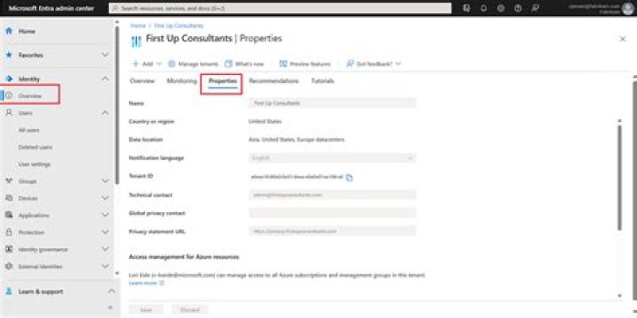 Azure az login with tenant