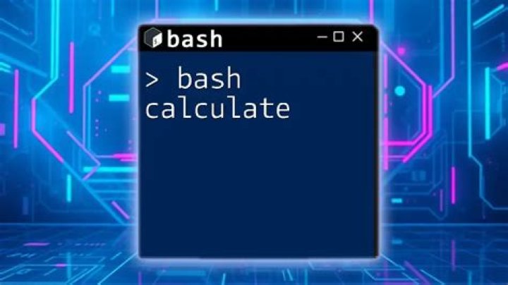 Bash - Calculate Percentage [duplicate]