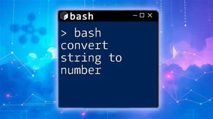 Bash script convert 