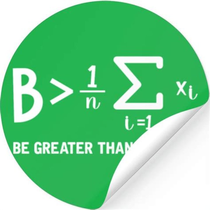 Be greater than average joke