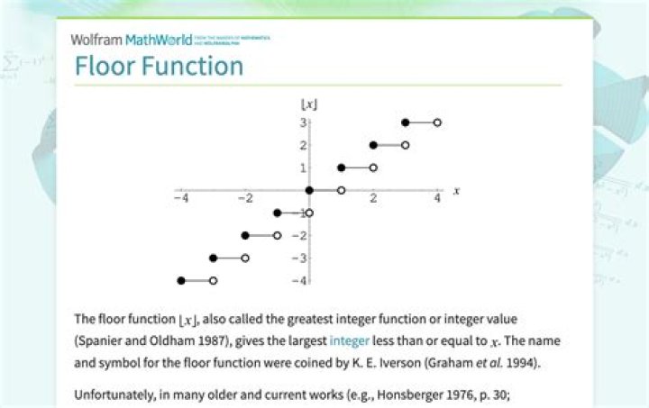 Big O notation for ceiling and floor functions