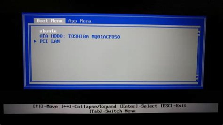BIOS boot screen on restart with Thinkpad E485 18.04