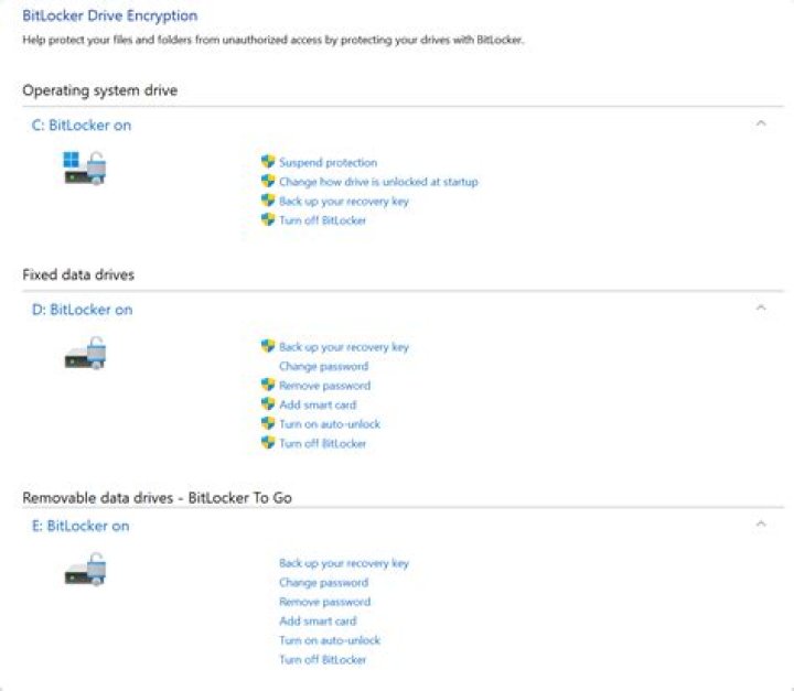 Bitlocker and Dropbox