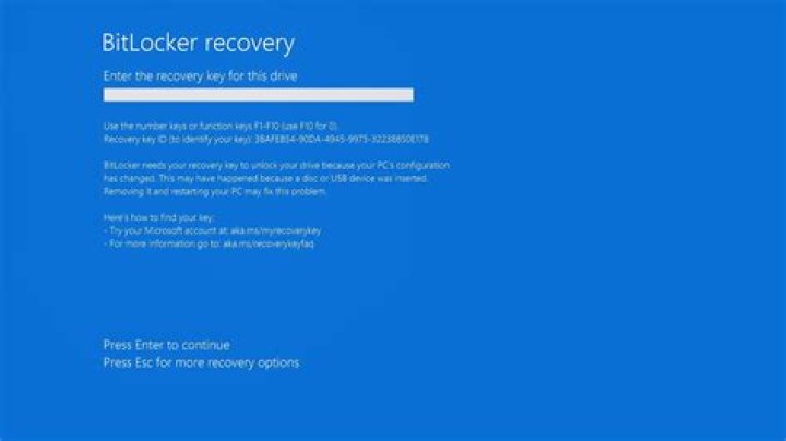 BitLocker won't accept correct disk password after... something