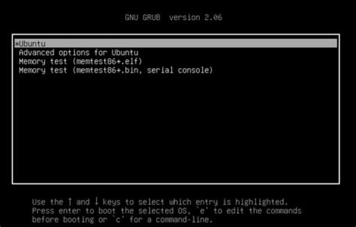 Black screen, unable to access Ubuntu, boot menu or GRUB