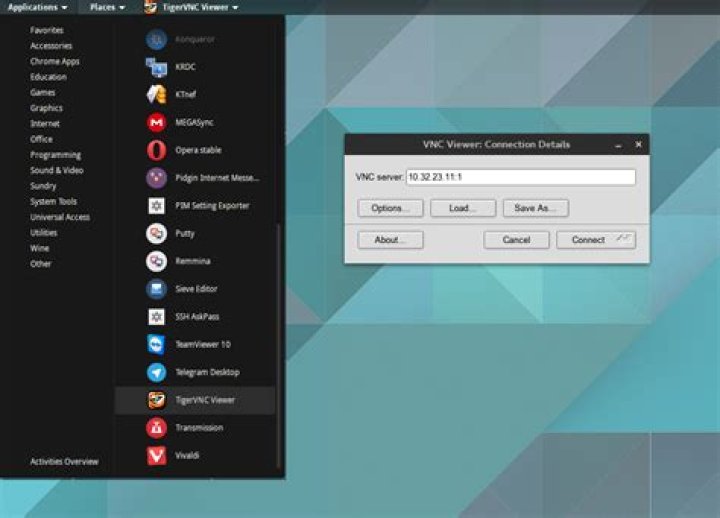 Black screen when trying to run (Tiger)VNC with Gnome under Fedora 30