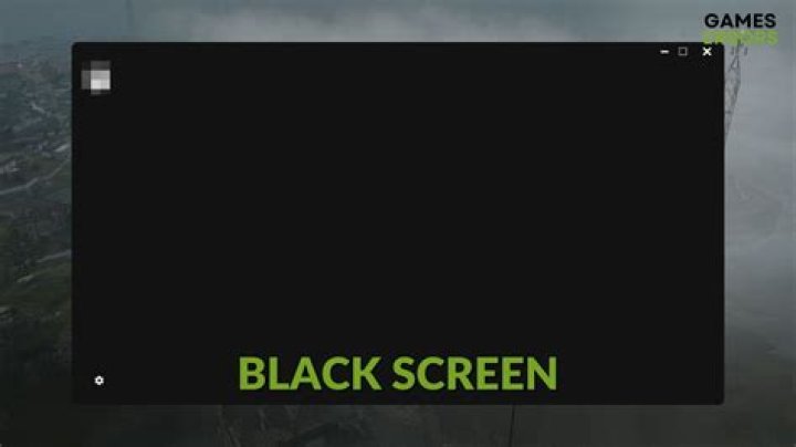 Black Screen while Gaming, But Sound still working