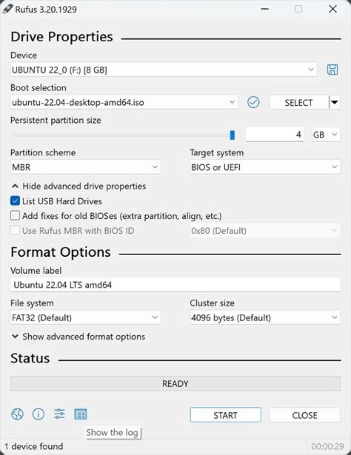 Bootable USB disk Ubuntu 18.04 gives FreeDOS message [closed]