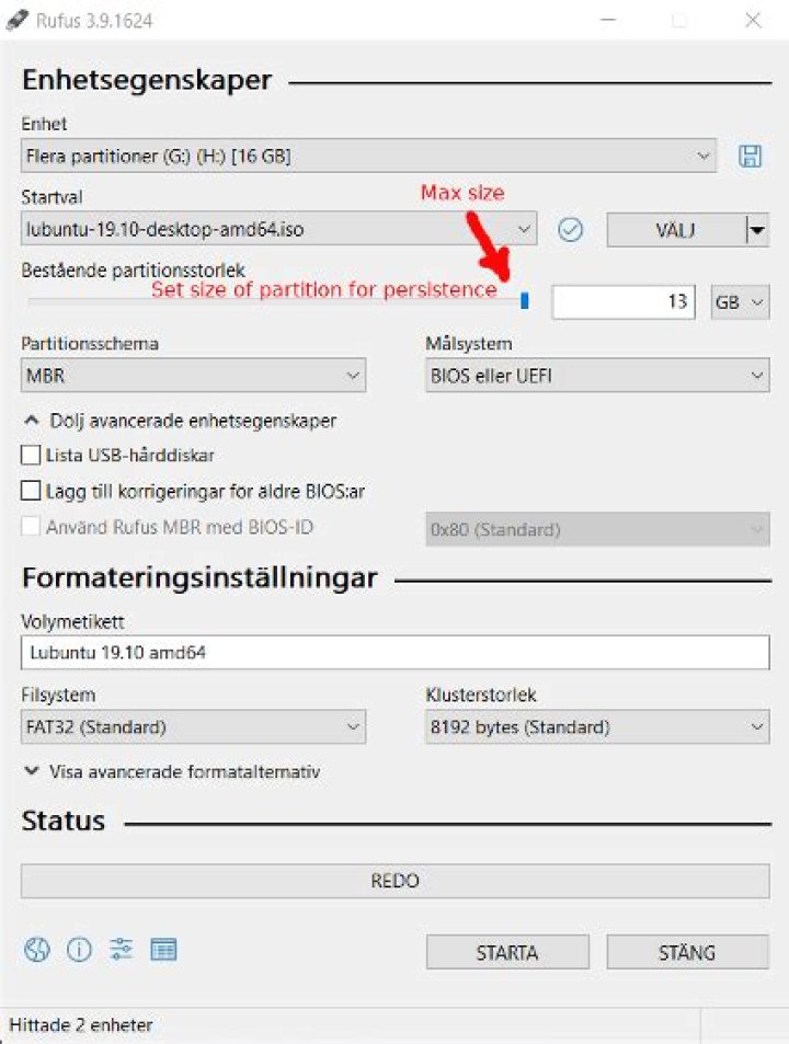 Bootable USB is not persistent, reinstalls from scratch every time I boot
