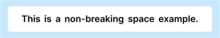 Breaking space (opposite of non-breaking space)