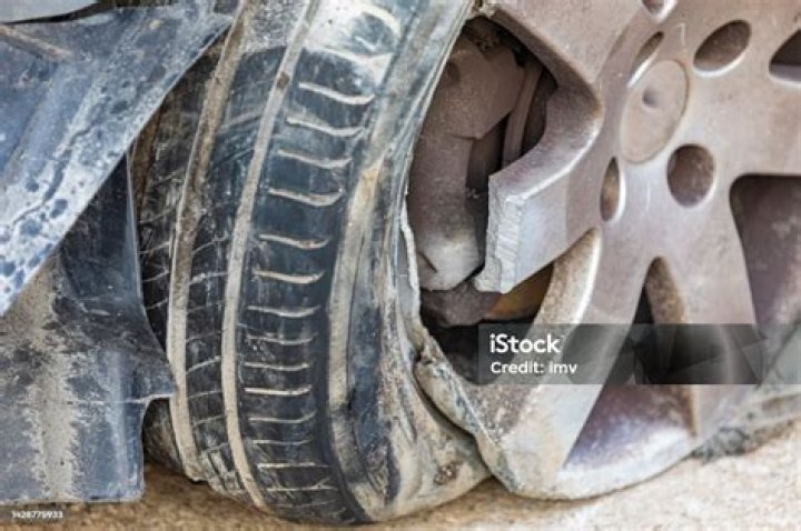 Broken wheel