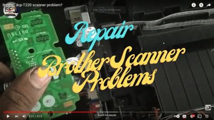 Brother DCP-J152W - Scanner not working with Simple Scan