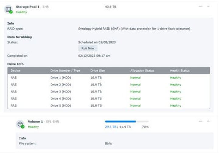 btrfs: imaging a volume to an external file