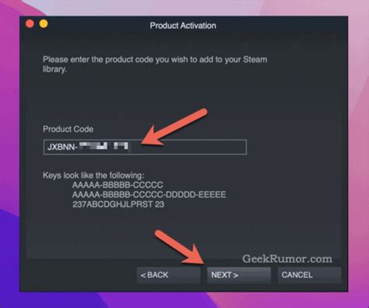 Bulk activate product keys in Steam