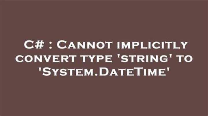C# Error (Cannot Implicitly convert type 'string' to 'int') [duplicate]