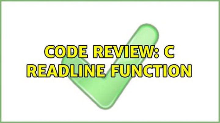 C readline function