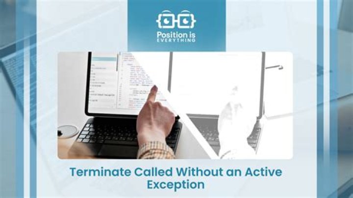 C++ terminate called without an active exception