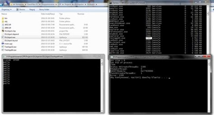C++ & Windows - DLL Injection by NtCreateThreadEx function is not worked