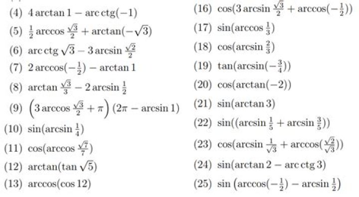 Calculate $\arcsin (1 + i),\> \arctan (1 - i), \>\arcsin (i),\> \arctan (2i)$