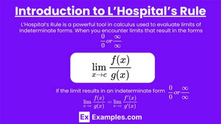 Calculate limit with L'Hospital's rule