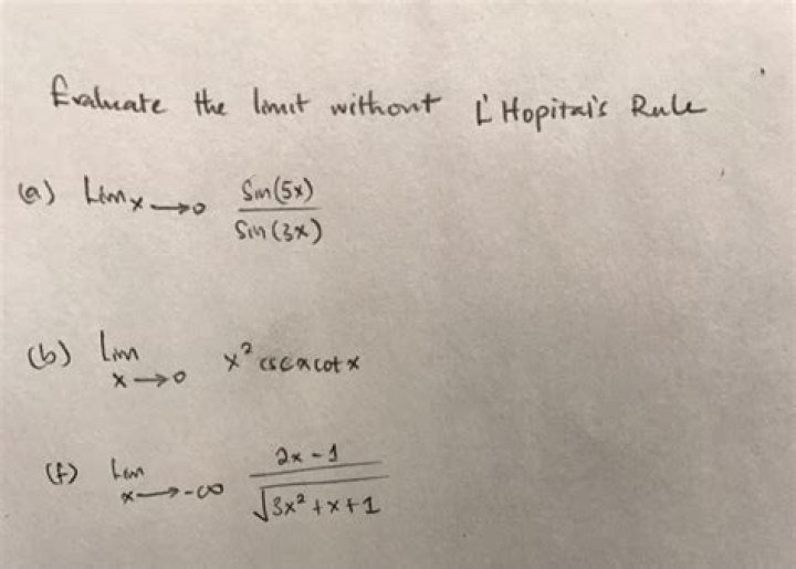 Calculate limit without L'Hopital's rule