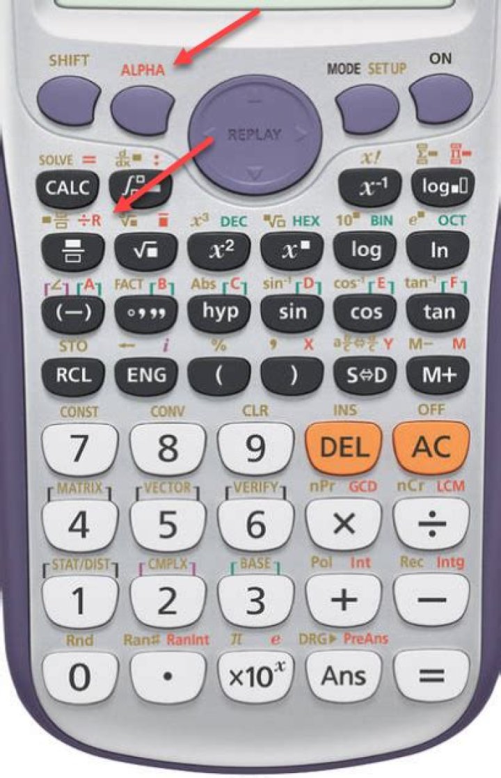 Calculate remainder on Casio fx-991 ES Calculator [closed]