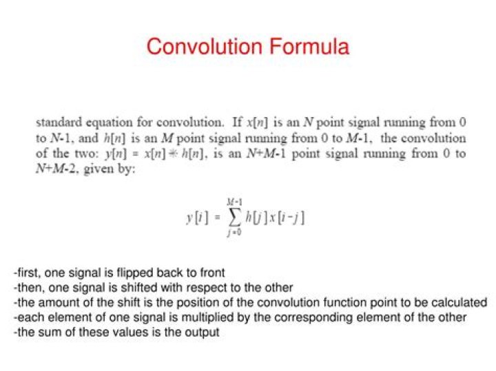 Calculate the convolution of two functions