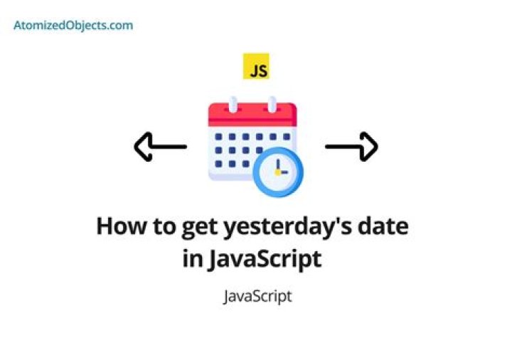 Calculate the date yesterday in JavaScript