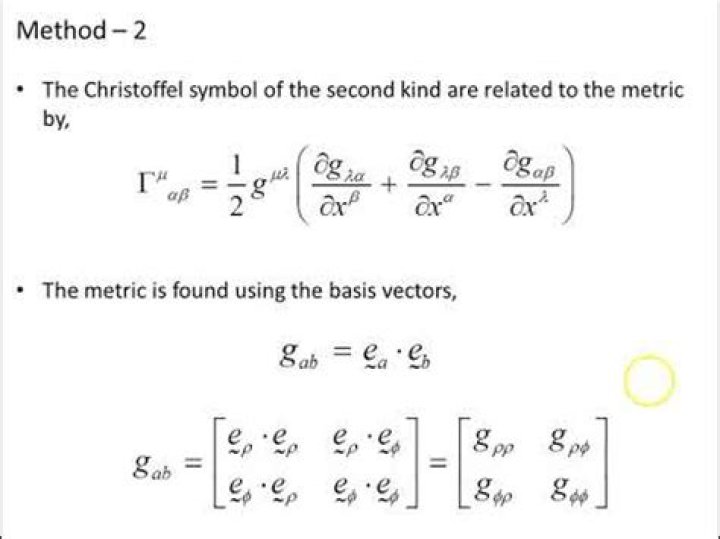 Calculating Christoffel symbol of the second kind in coordinates where basis are orthogonal to each other