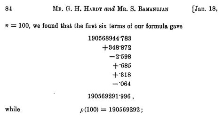 Calculating integer partitions