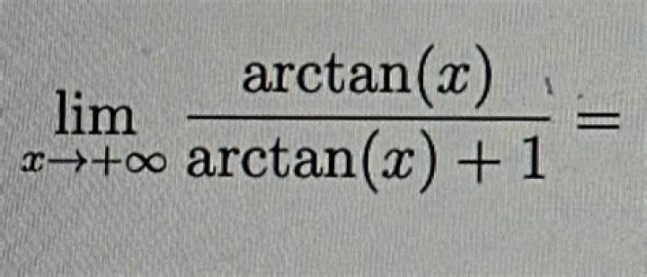 Calculating limit of ln(arctan(x)) using chain rule