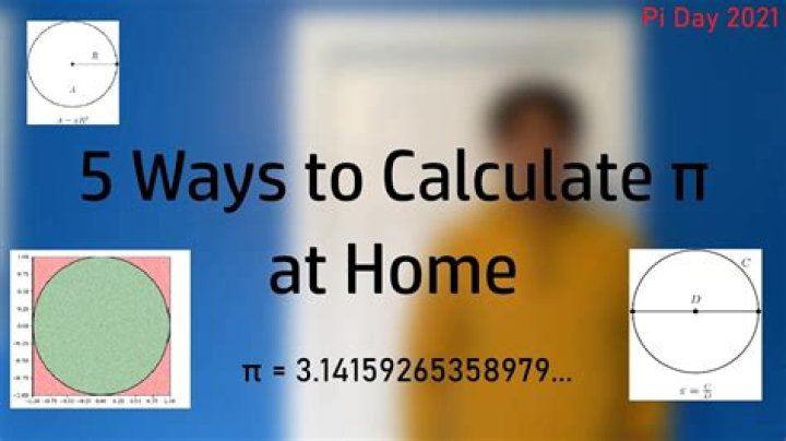 Calculating pi manually