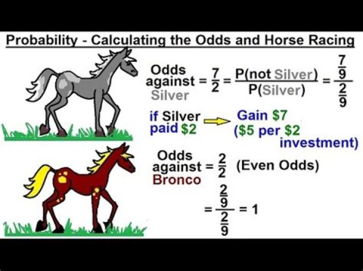 Calculating probabilities in horse racing!