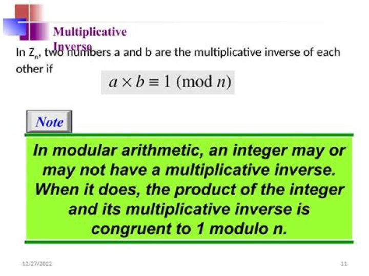 Calculation of modular multiplicative inverse of A mod B when A > B