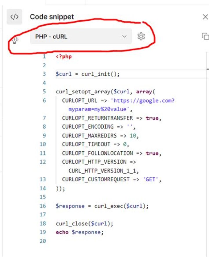 Call a REST API in PHP