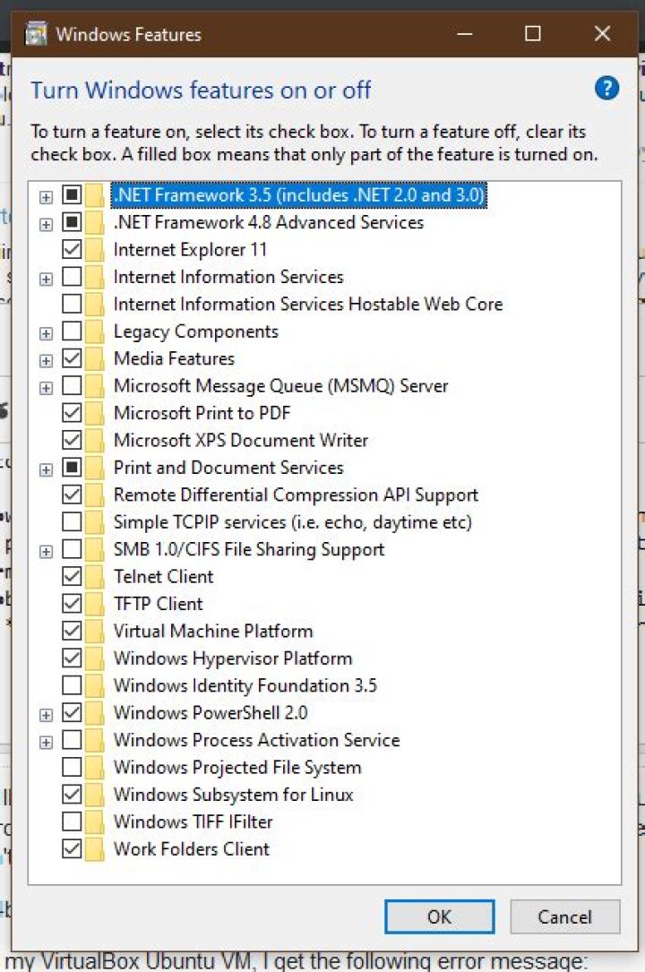 Call to WHvSetupPartition failed: ERROR_SUCCESS (Last=0xc000000d/87) (VERR_NEM_VM_CREATE_FAILED)