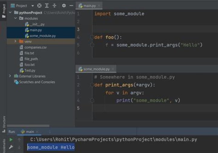 Calling one method from another within same class in Python