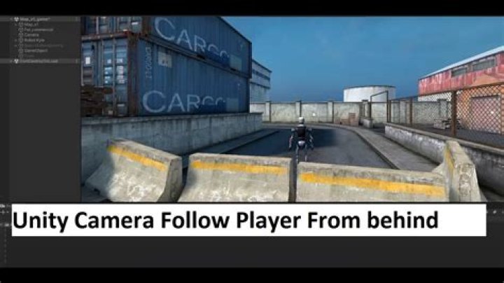 Camera always behind player in Unity3d