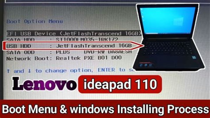 Can't boot on Lenovo Ideapad 110 14ast