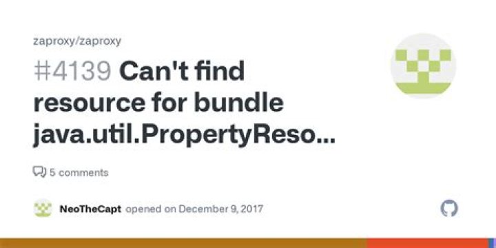 Can't find resource for bundle java.util