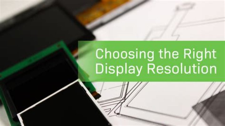 Can't find the right display resolution