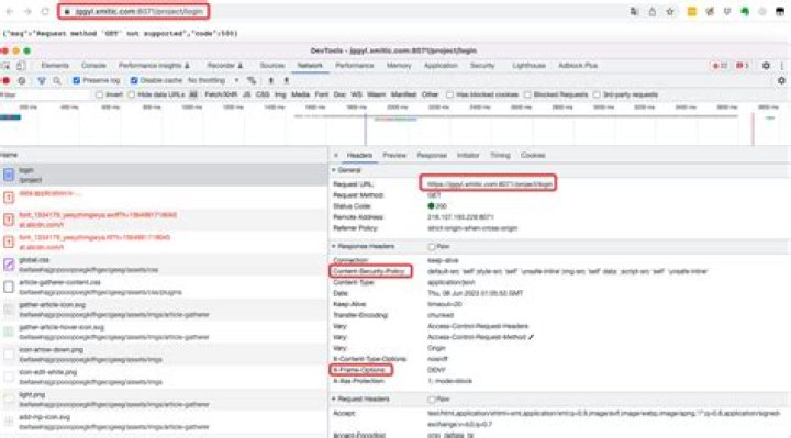 Can't find X-Frame-Options in Tomcat 8.0.12