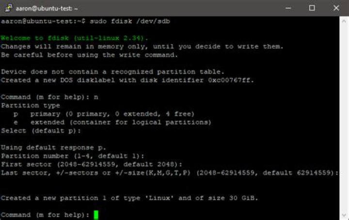 Can't Get Full Drive Capacity in Fdisk