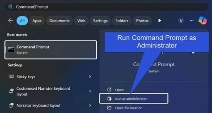 Can't run command prompt 