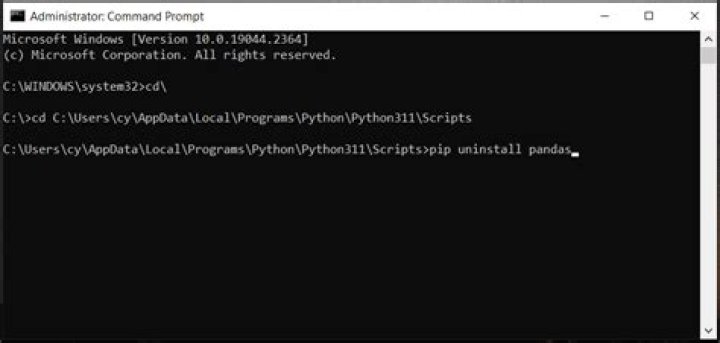 Can't uninstall Python 3.6