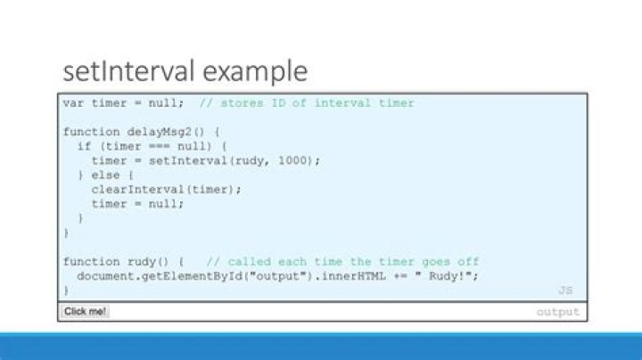 Can clearInterval() be called inside setInterval()?